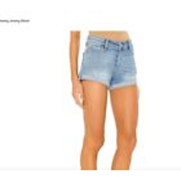 Paige Jimmy Jimmy Distressed Jean Shorts Size 26 - Picture 1 of 11